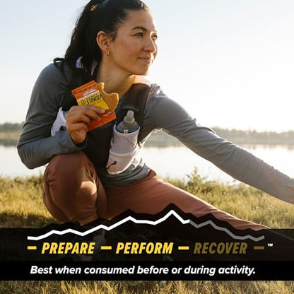 Honey Stinger Organic & Gluten Free Energy Waffle Variety Pack, 12 Salted Caramel and 6 Cookies & Cream Waffles, Nutritious Stroopwafel Snack for Exercise, Endurance and Performance