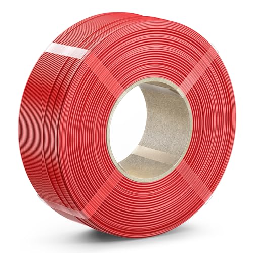 PETG Filament 1.75mm, 1kg(2.2lbs) SUNLU Refill 3D Printer Filament, 1.75mm Dimensional Accuracy +/- 0.02mm, Red
