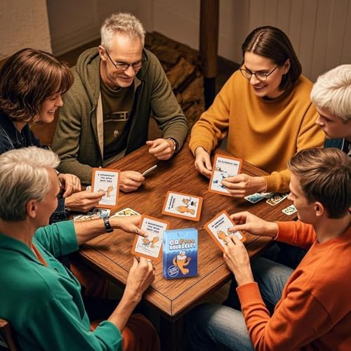 Go F Yourself Card Game, Go Fish Card Game, Fun Gag Gift for Friends, Couples & Coworkers | Classic Interactive Game with a Twist (1pc)