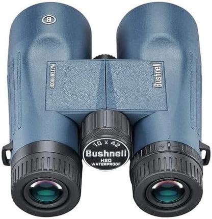 Bushnell H2O 10x42mm Binoculars, Waterproof and Fogproof Binoculars for Boating, Hiking, and Camping, Multi