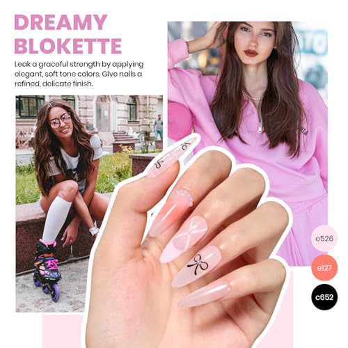 Beetles Gel Nail Polish Kit with Uv Light, 37Pcs 25 Colors Pastel Gel Polish Starter Kit, Green Pink Red Blue Purple Nail Polish for Beginners with Everything Manicure Tools Gift for Women