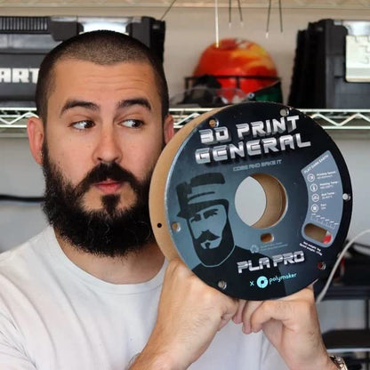 Polymaker PLA PRO Filament 1.75mm 1kg, Tough & High Rigidity 3D Print General Flat Dark Earth 3D Printing Filament 1.75mm, PolyLite PLA PRO 3D Printer Filament 1.75mm, Print with Most 3D Printers