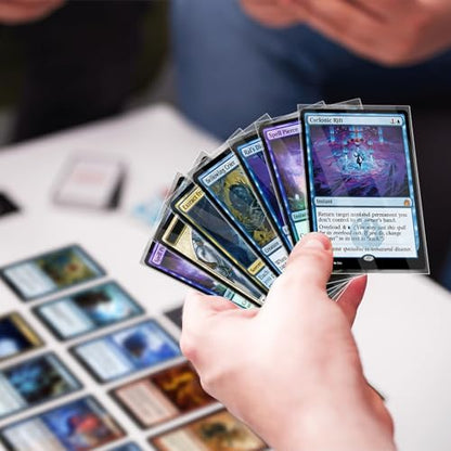 1000 Counts Card Sleeves, Matte Clear Card Sleeves Deck Card Protectors, Trading Card Sleeve Fit for MTG, Baseball, Sports, Game Cards (Matte Clear)