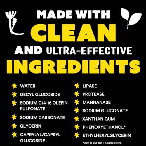 Molly's Suds Baby Liquid Laundry Detergent | Removes Formula, Poop & Spit-Up Stains | Extra Gentle for Infants, Babies, Toddlers (Fragrance Free, 100 Loads)