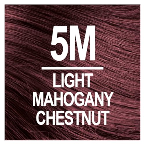 Naturtint 5M Light Mahogany Chestnut Permanent Hair Color (Pack of 6), Ammonia Free, Vegan, Cruelty Free, up to 100% Gray Coverage, Long Lasting Results (Packaging may vary)