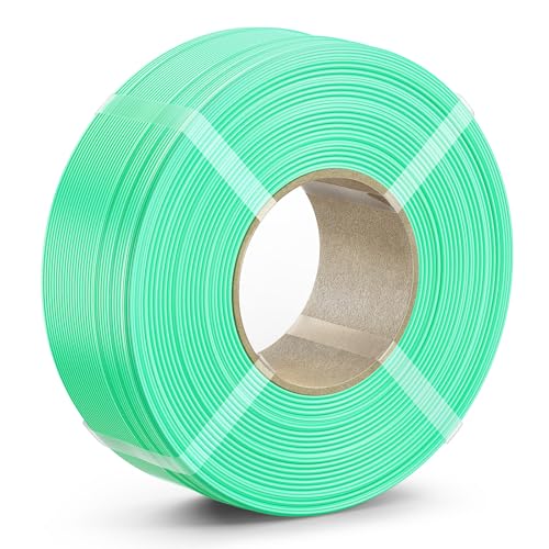 PETG Filament 1.75mm, 1kg(2.2lbs) SUNLU Refill 3D Printer Filament, 1.75mm Dimensional Accuracy +/- 0.02mm, Lake Green