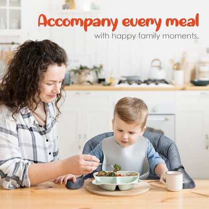 Hook On High Chair - Portable & Foldable for Babies 6-36 Months, Family & Travel Use with Carry Bag (Grey)