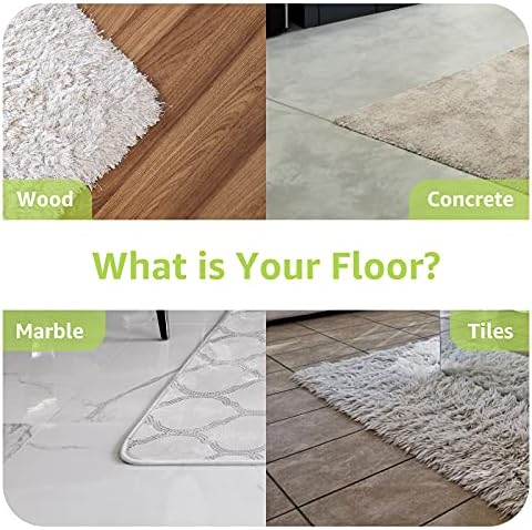 Rabenda 24 Pcs Grippers for Rugs, Non Slip Rug Pads for Hardwood Floors and Tiles, Reusable Rug Tape for Area Rugs, Dual Sided Adhesive Rug Pad Gripper Keep Corners Flat(Black)