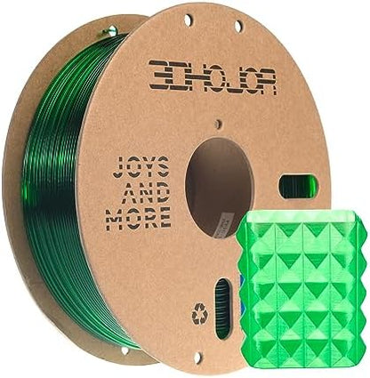 PETG Filament 1.75mm, PETG 3D Printing Filament, 2.2 LBS (1KG) Cardboard Spool, Fit Most FDM 3D Printer, Green…