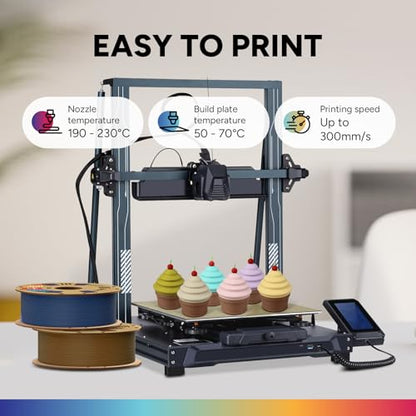 OVERTURE PLA Matte Filament 1.75mm, Matte PLA Roll 1kg Cardboard Spool (2.2lbs), Dimensional Accuracy +/- 0.03 mm, Fit Most FDM Printer (Matte Navy Blue)