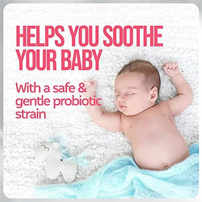 Culturelle Baby Digestive Calm & Comfort Probiotic (Age 0-12 Mos) 8.5Ml, Helps Periodic Colic, Gas, Fussiness, Crying & Digestive Upset In Infants & Newborns, Vegan Non-Gmo Gluten-Free, 1 Mos. Supply