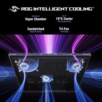 ASUS ROG Strix G16 (2025) Gaming Laptop, 16” FHD+ 16:10 165Hz/3ms Display, NVIDIA® GeForce RTX™ 5060 Laptop GPU, Intel® Core™ i7 Processor 14650HX, 16GB DDR5, 1TB Gen 4 SSD, Wi-Fi 7, Windows 11 Home