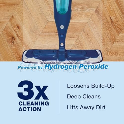 Bona PowerPlus Hardwood Floor Deep Cleaner Refill - 128 fl oz - Refill for Bona Spray Mops and Spray Bottles - Residue-Free Floor Cleaning Solution for Wood Floors