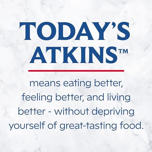 Atkins Mocha Latte Iced Coffee Flavored Protein Shake, High Protein, Low Glycemic, Low Carb and Low Sugar Shakes, Keto-Friendly, 12 Pack