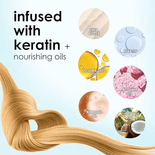 Keracolor Color + Clenditioner 3-in-1 Color-Depositing Conditioner, Gently Cleanses & Conditions, Semi-Permanent Hair Color, 23 Shades, 12 Fl Oz