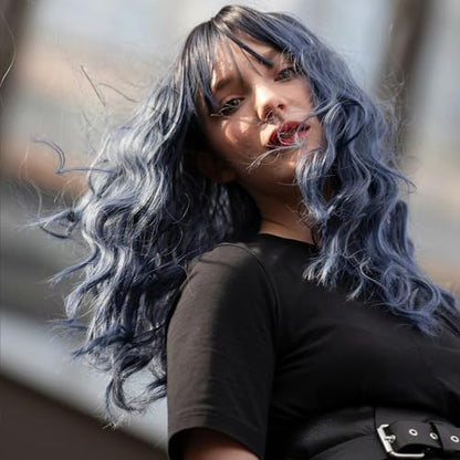 ARCTIC FOX Vegan and Cruelty-Free Semi-Permanent Hair Color Dye (8 Fl Oz, BLUE JEAN BABY)