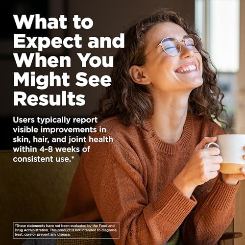 Vital Vitamins Multi Collagen Peptides Powder - Unflavored, Easy to Dissolve - Type I, II, III, V, X - for Women & Men - Promotes Hair, Skin, Nails, & Joint Health - 30 Servings