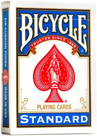 Bicycle Standard Playing Cards, Poker Size, 12 Pack