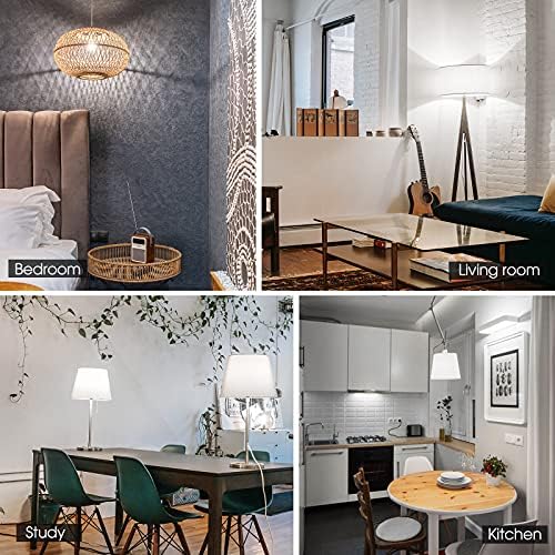 Energetic 24-Pack A19 LED Light Bulb, 60 Watt Equivalent, Daylight 5000K, E26 Medium Base, Non-Dimmable LED Light Bulb, ETL Listed