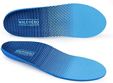 Plantar Fasciitis Feet Insoles Arch Supports Orthotics Inserts Relieve Flat Feet, High Arch (Mens 6-6 1/2 | Womens 8-8 1/2)