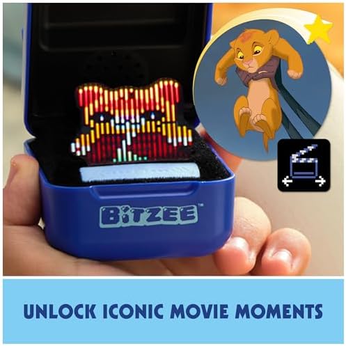 Disney with 30 Interactive Characters Inside, Reacts to Swipes, Tilts & Taps, Disney Toys & Digital Pet Kids Toys for Girls, Boys & Fans