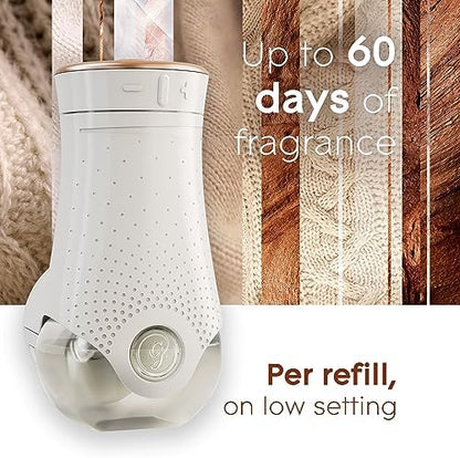 Glade PlugIns Refills Air Freshener, Scented and Essential Oils for Home and Bathroom, Cashmere Woods, 6.7 Fl Oz, 10 Count (Packaging May Vary)