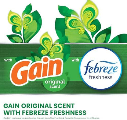 Glad ForceFlex Tall Kitchen Trash Bags, 13 Gallon, Gain Original, 140 Count (Package May Vary)