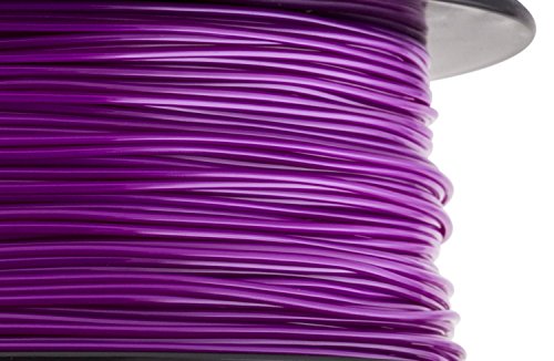 HATCHBOX 1.75mm Purple PLA 3D Printer Filament, 1 KG Spool, Dimensional Accuracy +/- 0.03 mm, 3D Printing Filament