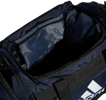 adidas Unisex Defender 4.0 Gym Duffel Bag for Men and Women, Team Navy Blue, Small (38L)