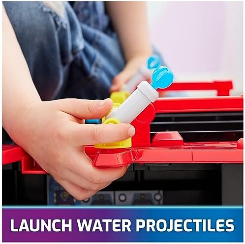 PAW Patrol: The Mighty Movie, Aircraft Carrier HQ, with Chase Action Figure and Mighty Pups Cruiser, Kids Toys for Boys & Girls 3+