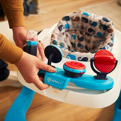 Safety 1st Ready, Set, Walk! DX Developmental Walker, Spotlight Teal