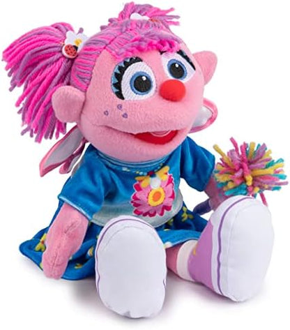 GUND Sesame Street Official Abby Cadabby Muppet Plush, Premium Plush Toy for Ages 1 & Up, Pink/Blue, 11”