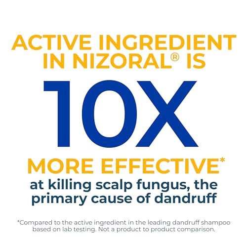 Nizoral 2-IN-1 Anti-Dandruff Shampoo & Conditioner with 1% Ketoconazole, 14 fl oz
