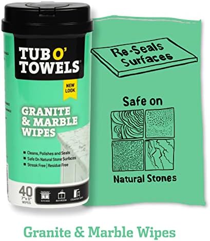 Tub O' Towels Household Cleaning Wipes Variety Pack, 7" x 8", 4-Pack