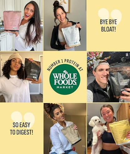 Truvani Vegan Pea Protein Powder | Banana Cinnamon | 20g Organic Plant Based Protein | 1 Serving | Keto | Gluten & Dairy Free | Low Carb | No Added Sugar