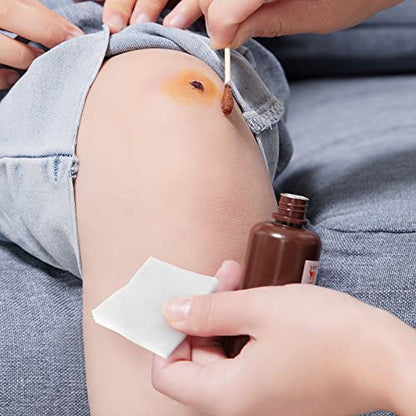 JMU 2400 Gauze Pads 3x3, Sponge Non Woven 4-Ply Non Sterile Dental Pads All Purpose Gauze