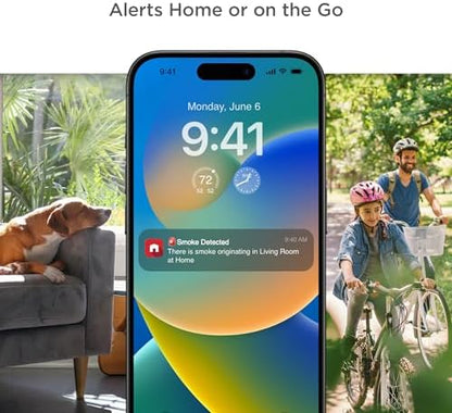 First Alert SC5 Battery Smart Smoke & Carbon Monoxide Alarm, SMCO600NV, 1-Pack