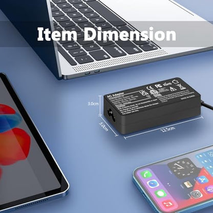 BAJ Universal 100W USB-C Laptop Charger Compatible with Lenovo,Acer,Dell,Asus,Mac Book Pro/Air 16, 15, 14, 13 Inch, Chromebook, Lenovo ThinkPad and Type-C Adapter Charger