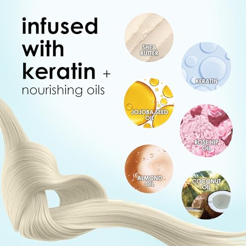 Keracolor Color + Clenditioner 3-in-1 Color-Depositing Conditioner, Gently Cleanses & Conditions, Semi-Permanent Hair Color, 23 Shades, 12 Fl Oz