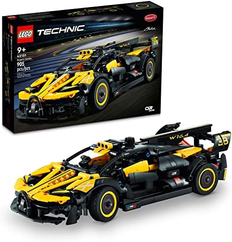 LEGO Technic Bugatti Bolide Racing Car Building Set - Model and Race Engineering Toy for Back to School, Collectible Sports Car Construction Kit for Boys, Girls, and Teen Builders Ages 9+, 42151