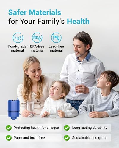 3 Pack Faucet Filter Replacement for All PUR®Plus, PUR® Water Filter Replacement, Pur® Filter Replacement RF-9999®, NSF 42 Certified, 900-Gallon Long Lifespan, AQUA CREST