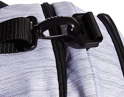 adidas Unisex Defender 4.0 Gym Duffel Bag for Men and Women, Two Tone White/Black, Small (38L)