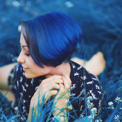 ARCTIC FOX Vegan and Cruelty-Free Semi-Permanent Hair Color Dye (8 Fl Oz, POSEIDON)