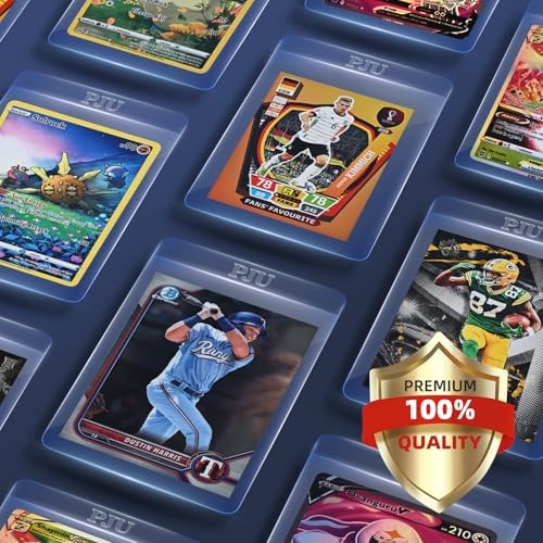500ct Semi Rigid Card Holders & 500ct Card Sleeves for PSA, SGC, BGS, CSG Graded Card Submissions, Semi Rigid Card Sleeves, Baseball Card Protectors, PSA Graded Card Sleeve for Trading Card