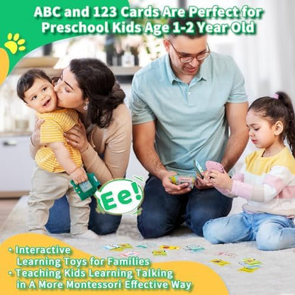 Toddler Toys Talking Flash Cards for 1 2 3 4 5 6 Year Old Boys and Girls, Autism Sensory Toys for Autistic Children, Learning Educational Montessori Speech Therapy 248 Sight Words Kids Gifts