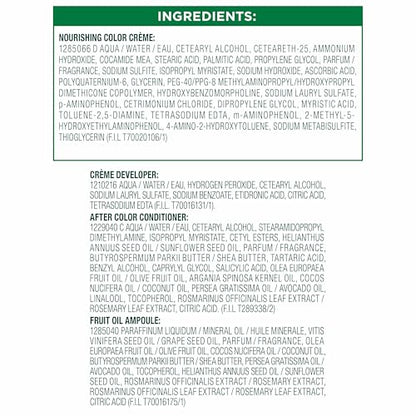 Garnier Hair Color Nutrisse Nourishing Creme, 53 Medium Golden Brown (Chestnut) Permanent Hair Dye, 2 Count (Packaging May Vary)