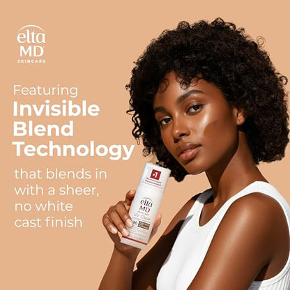 EltaMD UV Clear Tinted Face Sunscreen, SPF 46 Oil- Free with Zinc Oxide, Dermatologist Recommended