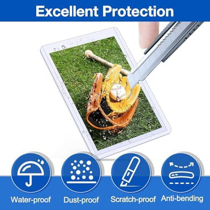 100 Count Topload Card Holder, Sooez 35PT Topload Card Protector, 3" x 4" Hard Plastic Card Sleeves, Baseball Card Protector, Rigid Toploading Card Case for Collectible Trading Sports Cards