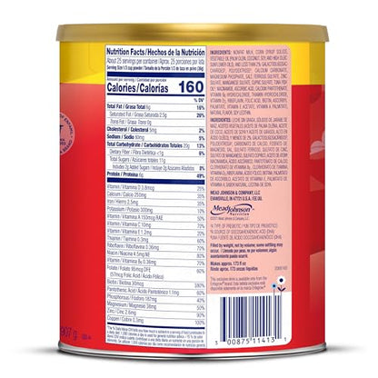 Enfagrow Premium Toddler Nutritional Drink, Made with Real Milk, Brain-Building Omega-3 DHA, Nutrients and Prebiotics for Growth & Immune Support, Non-GMO, Toddler Milk Powder, 32 Oz Can