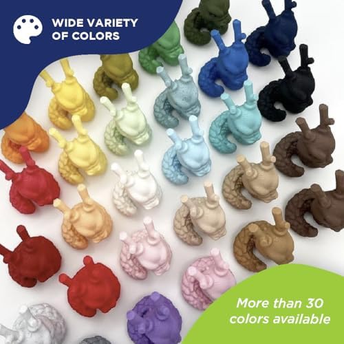 Polymaker Matte PLA Filament Cotton White 1.75mm 1kg 3D Printing Filament, PolyTerra 3D Printer PLA Filament